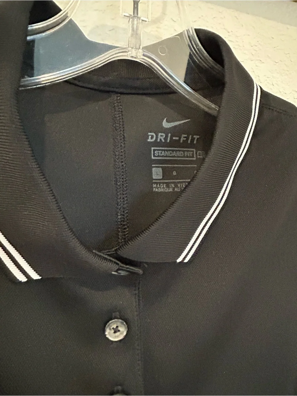 Nike Women’s Dri-FIT Victory Golf Polo 
Black
Large - Picture 5 of 6